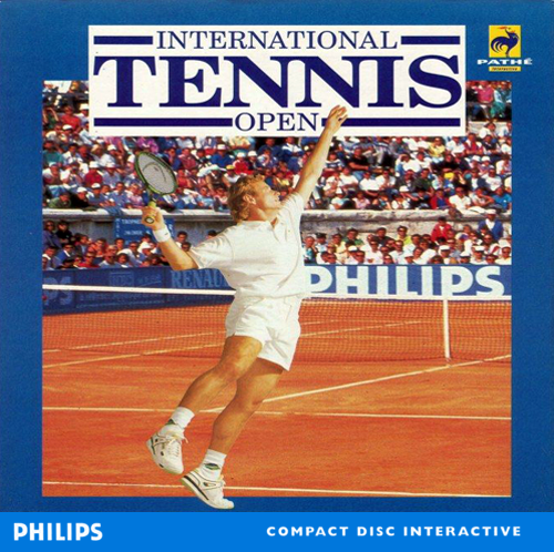 International Tennis Open box art for CD-i